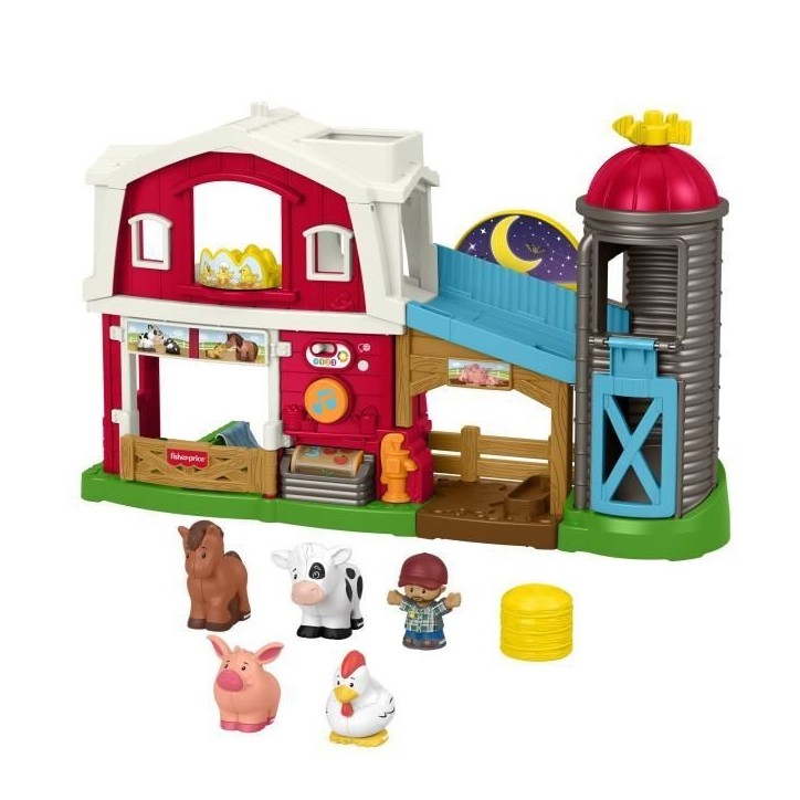 Fisher-Price - Coffret multilingue Little People - Les Animaux de la Ferme - Fisher-Price - JGX08 Fisher-Price - Coffret multilingue Little People - Les Animaux de la Ferme - Fisher-Price - JGX08