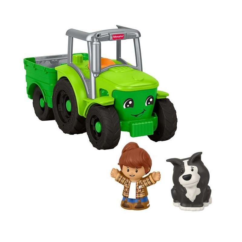 Fisher-Price - Little People - Tracteur a pousser - Véhicule musical Fisher-Price - Little People - Tracteur a pousser - Véhicule musical