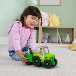 Fisher-Price - Little People - Tracteur a pousser - Véhicule musical