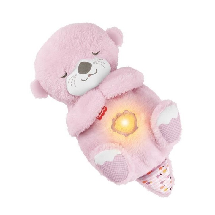 Fisher-Price - Ma Loutre Câlins Bonne Nuit - Peluche et veilleuse - Rose - Fisher-Price - JLJ33 Fisher-Price - Ma Loutre Câlins Bonne Nuit - Peluche et veilleuse - Rose - Fisher-Price - JLJ33