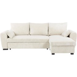 Canapé d'angle convertible réversible - 3 places - MAX - Tissu Linco