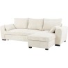 Canapé d'angle convertible réversible - 3 places - MAX - Tissu Linco