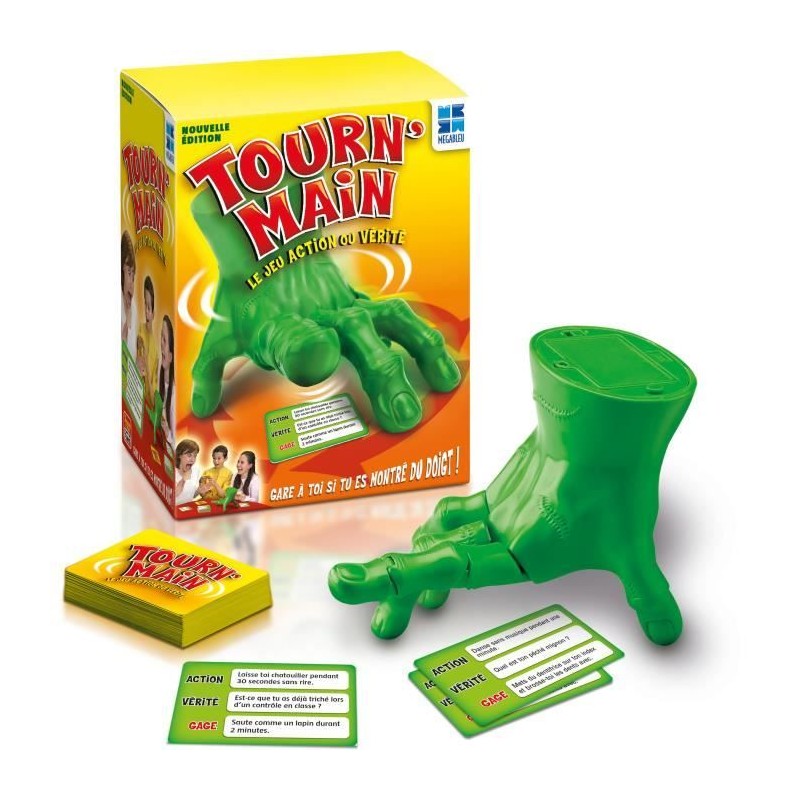 MEGABLEU Jeu de société - Tourn'Main MEGABLEU Jeu de société - Tourn'Main