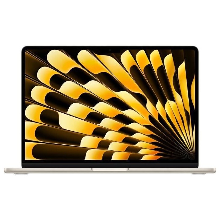 Apple - 13,6 MacBook Air M4 (2025) - RAM 24Go - Stockage 512Go - CPU 10 coeurs - GPU 10 coeurs - Lumiere Stellaire Apple - 13,6 MacBook Air M4 (2025) - RAM 24Go - Stockage 512Go - CPU 10 coeurs - GPU 10 coeurs - Lumiere Stellaire