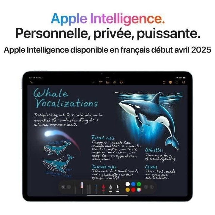 APPLE - iPad Air M3 (2025) - 11 - Wi-Fi - 512Go - Gris sidéral