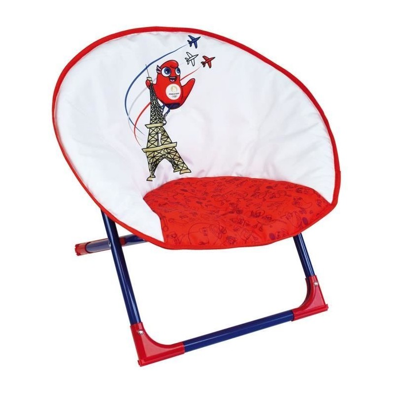 JEUX OLYMPIQUES PARIS 2024 - Siege lune pliable pour enfant h.47 x l.5 JEUX OLYMPIQUES PARIS 2024 - Siege lune pliable pour enfant h.47 x l.5