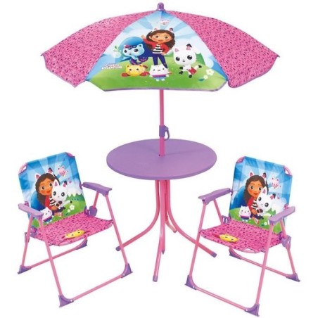 Mobilier de jardin - FUN HOUSE - Salon de jardin Gabby et la Maison Ma