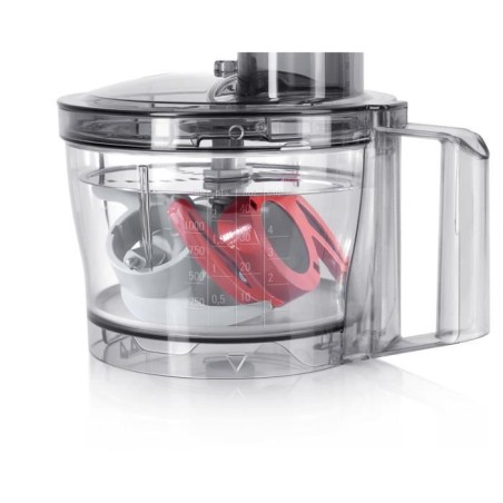 Robot multifonctions BOSCH MultiTalent3 MCM3100W – plus de 20 fonctions – 800 W – Capacité de 2,3 L – Blanc/Gris