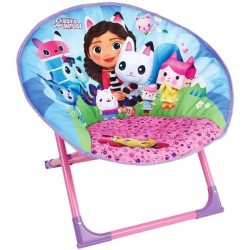 GABBY ET LA MAISON MAGIQUE - Siege lune pliable pour enfant h.47 x l.5