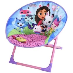 GABBY ET LA MAISON MAGIQUE - Siege lune pliable pour enfant h.47 x l.5