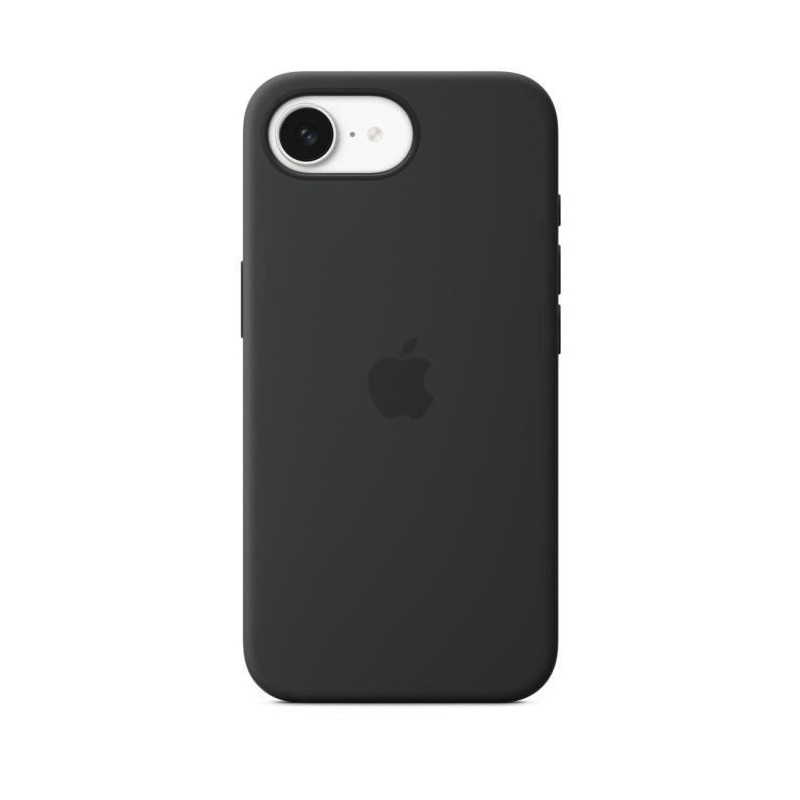 APPLE iPhone 16 E - Coque en silicone - Noir APPLE iPhone 16 E - Coque en silicone - Noir