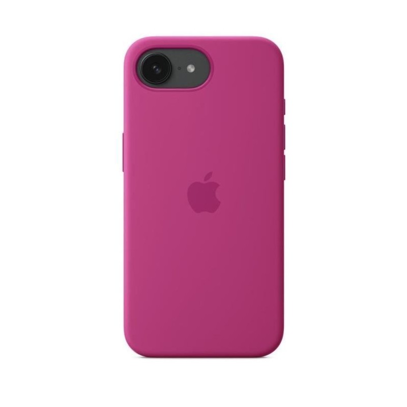APPLE - iPhone 16E - Coque en silicone - Fuchsia APPLE - iPhone 16E - Coque en silicone - Fuchsia