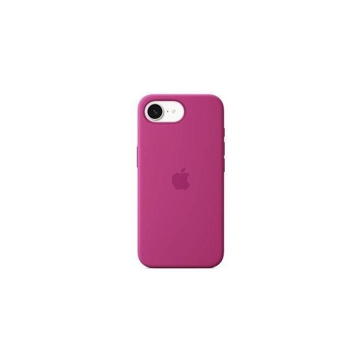 APPLE - iPhone 16E - Coque en silicone - Fuchsia