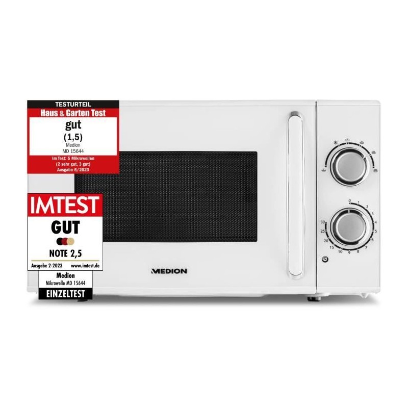 Four micro onde MEDION MD 15644 - Blanc Four micro onde MEDION MD 15644 - Blanc