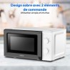 Four micro onde MEDION MD 11475 - Noir et blanc