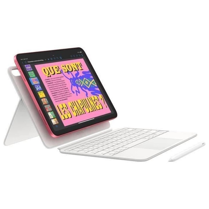 APPLE - iPad A16 (2025) - 11 - Wi-Fi + Cellular - 128Go - Argent