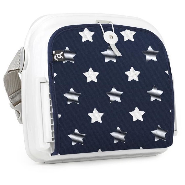 Réhausseur bébé pour table a manger - BENBAT - Portable et lavable - Facile a plier - Harnais de sécurité réglable - Marin Réhausseur bébé pour table a manger - BENBAT - Portable et lavable - Facile a plier - Harnais de sécurité réglable - Marin