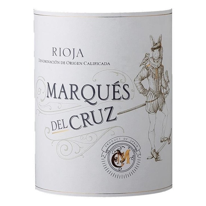 Marqués Del Cruz 2021 Rioja - Vin rouge d'Espagne
