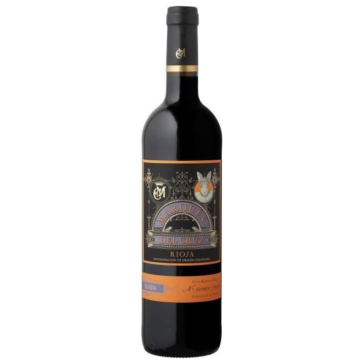 Marqués Del Cruz Reserva 2016 Rioja - Vin rouge d'Italie