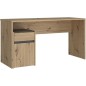 Bureau droit MODULTRICK - Chene/Gris foncé - 140 x 52,7 x 72,5 cm Bureau droit MODULTRICK - Chene/Gris foncé - 140 x 52,7 x 72,5 cm