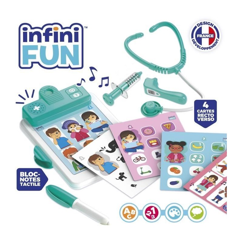Kit Docteur - KD - Mon Kit Docteur Éducatif - Plus de 300 phrases et Kit Docteur - KD - Mon Kit Docteur Éducatif - Plus de 300 phrases et