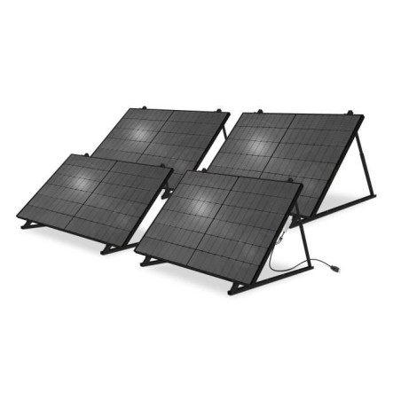 Kit solaire complet - MECAFER - 428416 - 4 Panneaux autoconsommation -
