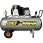 Compresseur - MECAFER - 200 L - 3HP - Bicylindre courroie - 10 bars - Semi Pro PowerMonster Compresseur - MECAFER - 200 L - 3HP - Bicylindre courroie - 10 bars - Semi Pro PowerMonster