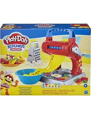 Play-Doh - Kitchen Creations - La Fabrique a pâtes - 5 couleurs de pâte Play-Doh - atoxique