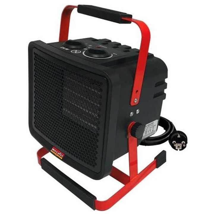 MECAFER Chauffage céramique soufflant MH2000 - 2000 W MECAFER Chauffage céramique soufflant MH2000 - 2000 W