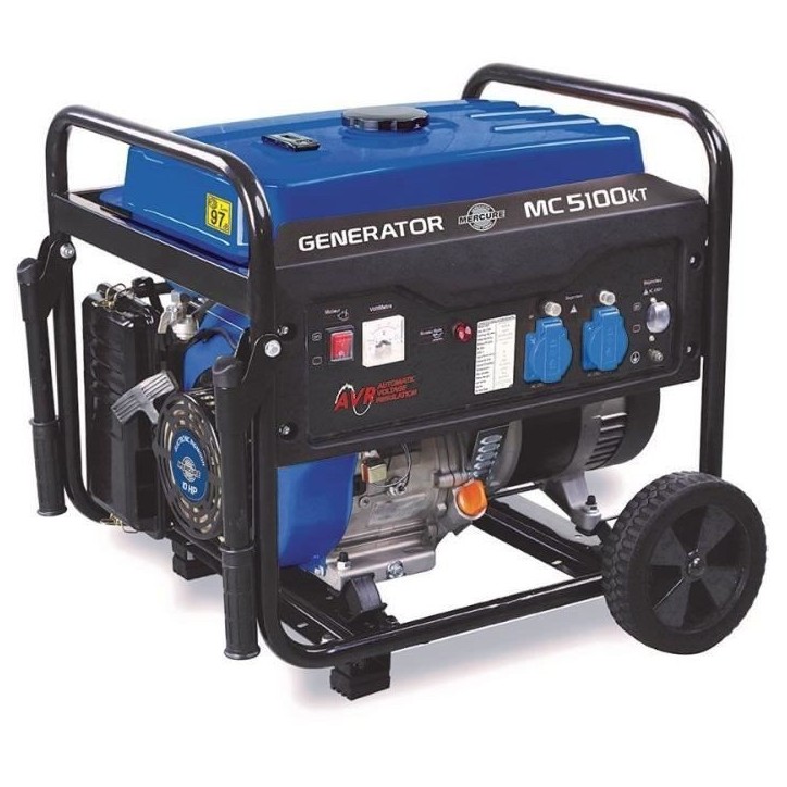 Groupe électrogene AVR 4500W - MERCURE - MC5100KT 450051 - 4500 W Groupe électrogene AVR 4500W - MERCURE - MC5100KT 450051 - 4500 W