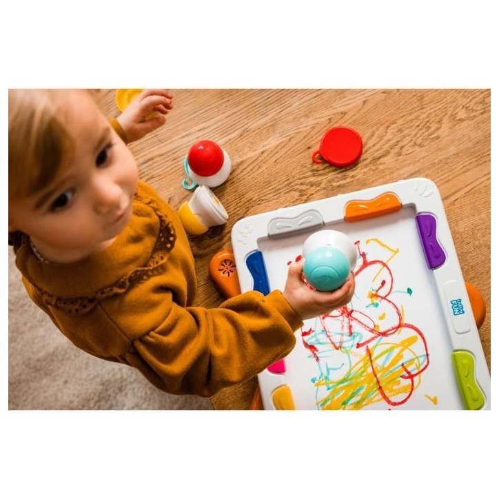 Jeu de coloriage - Infini Fun - Xylopad - Multicolore - 3 feutres ergonomiques - 12 mois et plus Jeu de coloriage - Infini Fun - Xylopad - Multicolore - 3 feutres ergonomiques - 12 mois et plus
