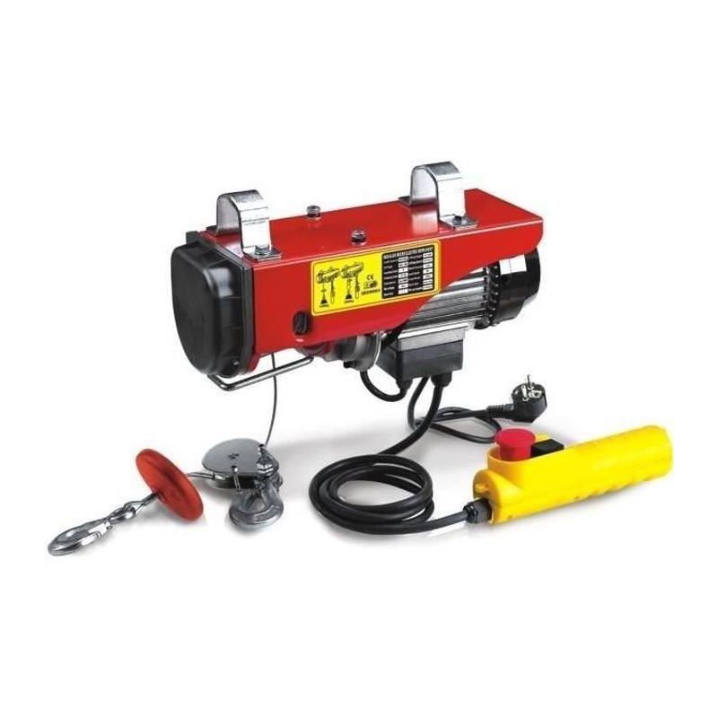 Palan électrique MECAFER P200 - 200kg - Télécommande incluse Palan électrique MECAFER P200 - 200kg - Télécommande incluse