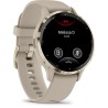 Montre GPS connectée Venu 3S GARMIN, 30,4mm (1,2), Acier Soft Gold, b