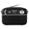 Radio Rétro - MEDION - DAB/FM - Mono 2,5W RMS - Noir