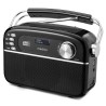 Radio Rétro - MEDION - DAB/FM - Mono 2,5W RMS - Noir