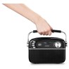 Radio Rétro - MEDION - DAB/FM - Mono 2,5W RMS - Noir