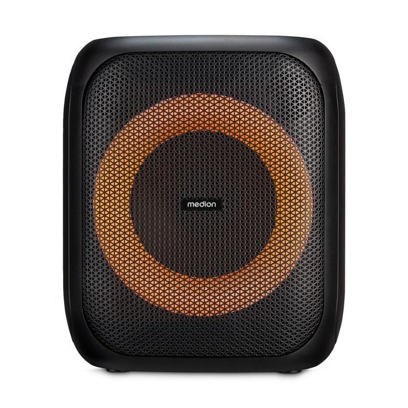 Enceinte - MEDION - Compact - 50W RMS - Anneau LED multicolore Enceinte - MEDION - Compact - 50W RMS - Anneau LED multicolore
