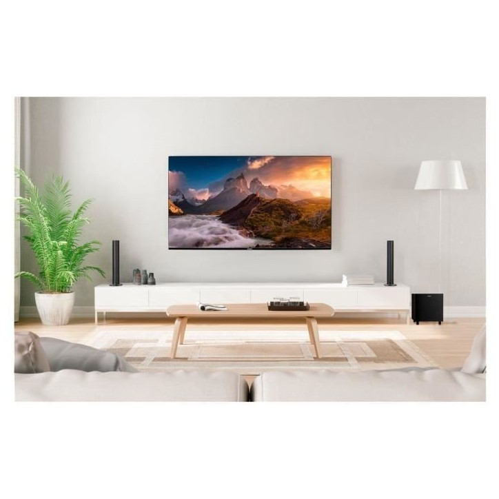 Barre de Son 2.1 - MEDION - 2x30W RMS + Sub 60W RMS - Caisson sans fil Barre de Son 2.1 - MEDION - 2x30W RMS + Sub 60W RMS - Caisson sans fil