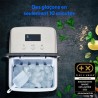 Machine a glaçons cristallins – MEDION MD11950 – Réservoir eau 2