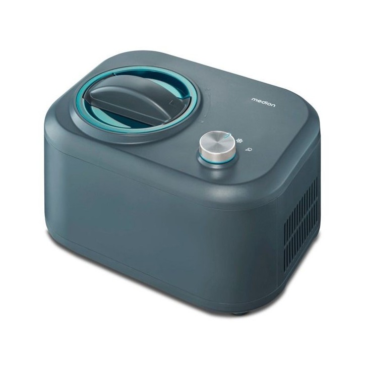 MEDION Machine a glace avec compresseur (convient pour la préparation de cremes glacées, yaourts glacés & sorbets, 1 litre, 1 MEDION Machine a glace avec compresseur (convient pour la préparation de cremes glacées, yaourts glacés & sorbets, 1 litre, 1