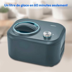 MEDION Machine a glace avec compresseur (convient pour la préparation