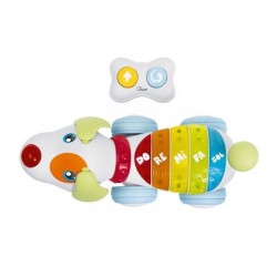Jouet a tirer - Chicco - Chien Dog Ré Mi - Blanc - 18 mois - Intérie
