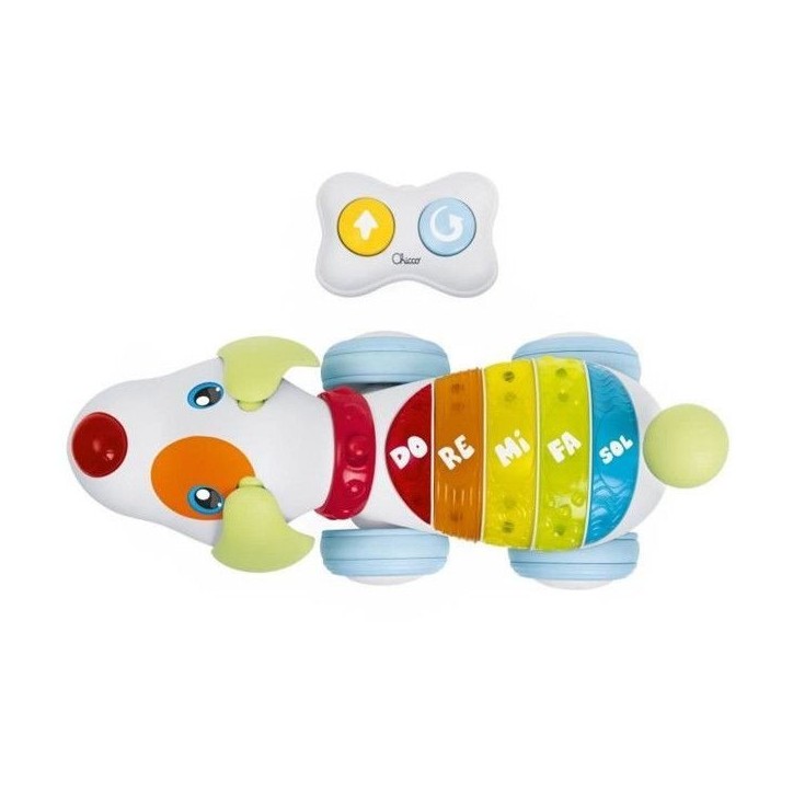 Jouet a tirer - Chicco - Chien Dog Ré Mi - Blanc - 18 mois - Intérieur Jouet a tirer - Chicco - Chien Dog Ré Mi - Blanc - 18 mois - Intérieur