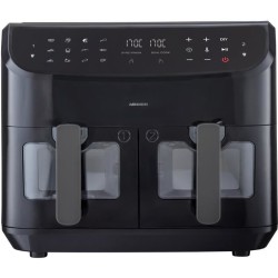 Friteuse a Air Chaud - MEDION - P20 XXL Twin - 2600 W - 2 paniers - 9