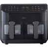 Friteuse a Air Chaud - MEDION - P20 XXL Twin - 2600 W - 2 paniers - 9