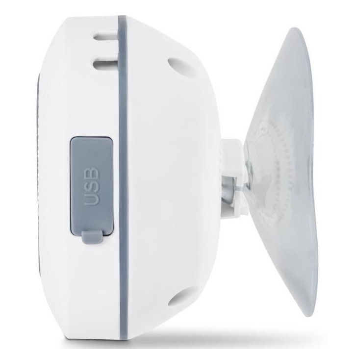 Radio de Douche - MEDION - FM - Bluetooth - IPX6 - Ventouse de fixation - Blanc