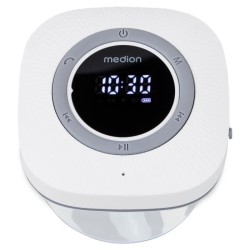 Radio de Douche - MEDION - FM - Bluetooth - IPX6 - Ventouse de fixatio