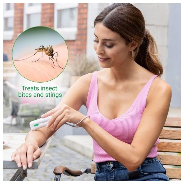 Appareil soulageant les piqûres d'insectes - Medisana IB 100 - sans produit chimique - peau sensible et normale - Garntie 3 ans Appareil soulageant les piqûres d'insectes - Medisana IB 100 - sans produit chimique - peau sensible et normale - Garntie 3 ans