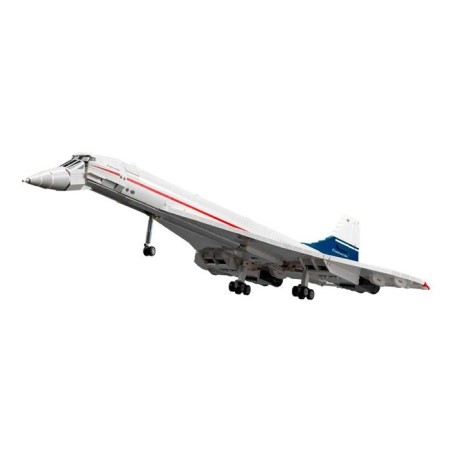 LEGO 10318 Exclu Cdiscount Icons Le Concorde, Maquette d'Avion a Construire pour les Adultes, Set de Véhicule d'Avion