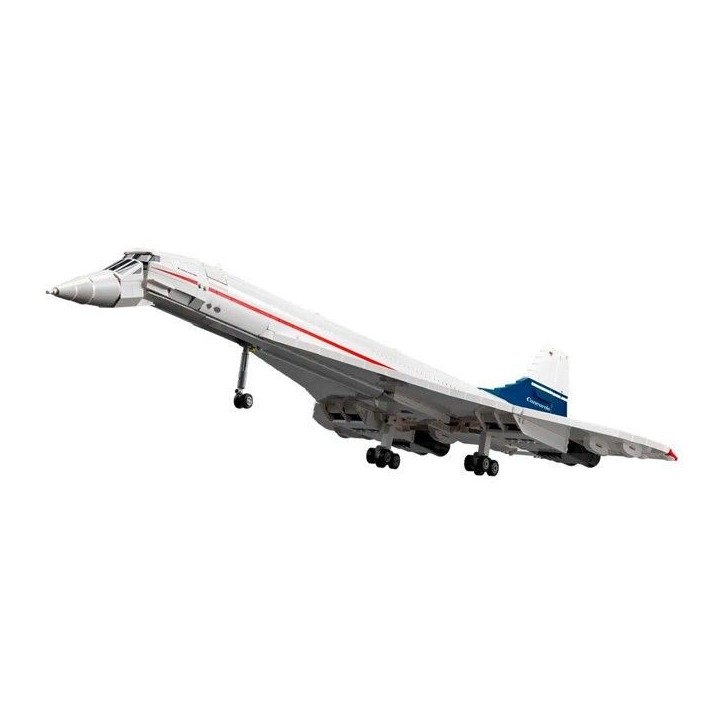 LEGO 10318 Exclu Cdiscount Icons Le Concorde, Maquette d'Avion a Construire pour les Adultes, Set de Véhicule d'Avion LEGO 10318 Exclu Cdiscount Icons Le Concorde, Maquette d'Avion a Construire pour les Adultes, Set de Véhicule d'Avion